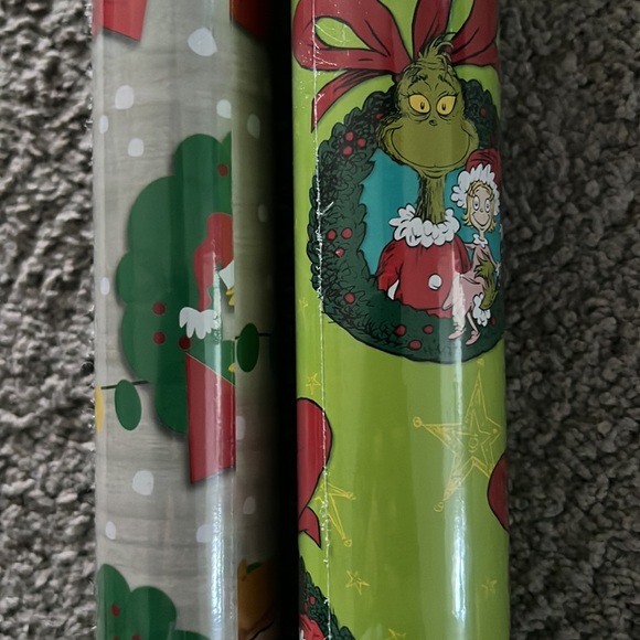 Dr. Seuss Other Peanuts And Dr Seuss Wrapping Paper Poshmark